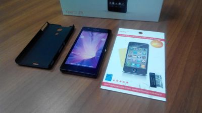 Лот: 5118879. Фото: 1. Sony Xperia ZR LTE (C5503) черный. Смартфоны