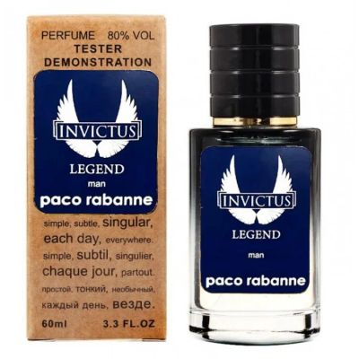 Лот: 19441465. Фото: 1. Paco Rabanne Invictus Legend тестер... Мужская парфюмерия