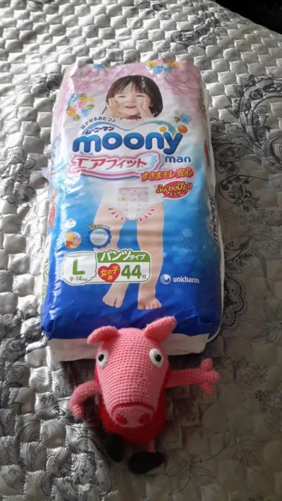Лот: 6289019. Фото: 1. Подгузники трусики Moony японские... Детская гигиена