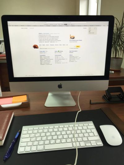 Лот: 7012477. Фото: 1. Apple iMac 21,5 Me086Ru/a IMAC... Моноблоки