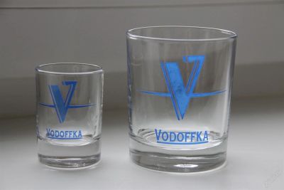 Лот: 2454356. Фото: 1. Набор стаканов и стопок "Vodoffka... Рюмки, стопки