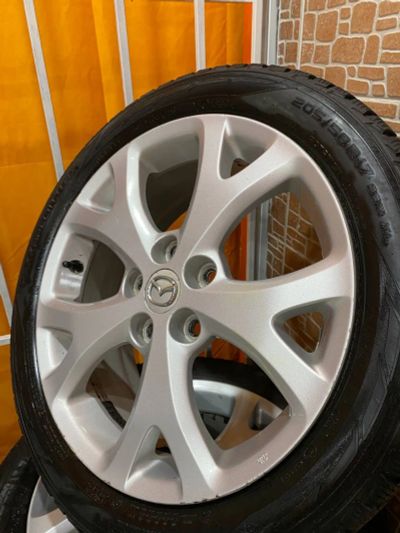 Лот: 21544974. Фото: 1. Колеса Mazda r17 (в 1691). Шины на дисках