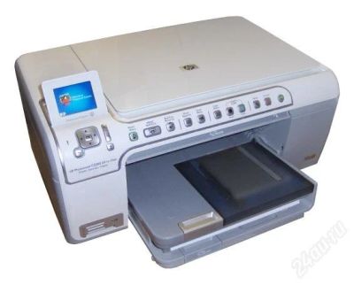 Лот: 2156950. Фото: 1. МФУ струйный HP PhotoSmart C5283... МФУ и копировальные аппараты