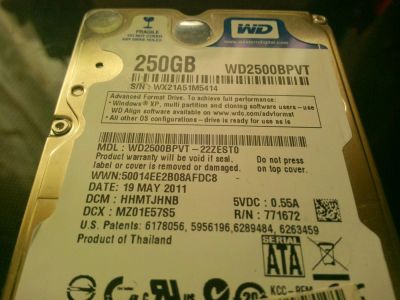 Лот: 5408100. Фото: 1. Жесткий диск Western Digital на... Жёсткие диски (HDD)