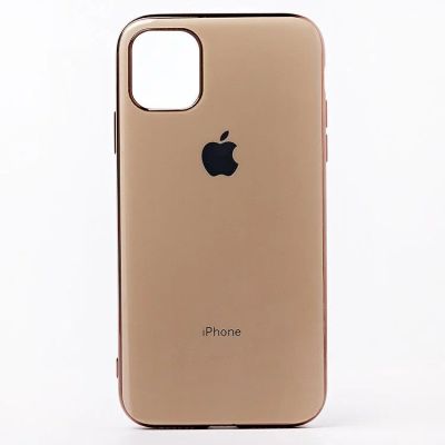 Лот: 16323513. Фото: 1. Чехол SC154 iPhone 11 Gold Бесплатная... Чехлы, бамперы
