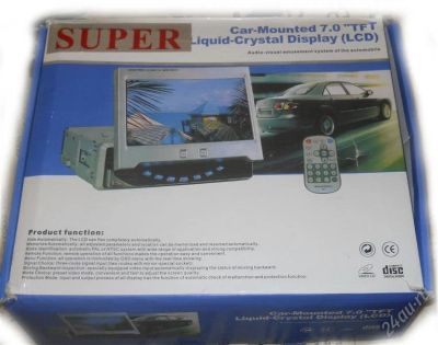 Лот: 1890280. Фото: 1. Телевизор super 7 ". Мониторы, DVD