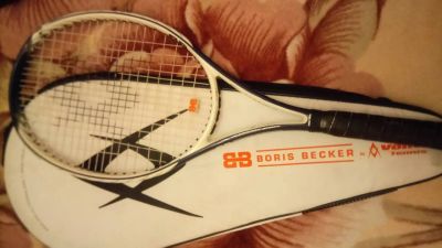 Лот: 11108003. Фото: 1. теннисная ракетка Boris Becker... Мячи, ракетки, шайбы, клюшки