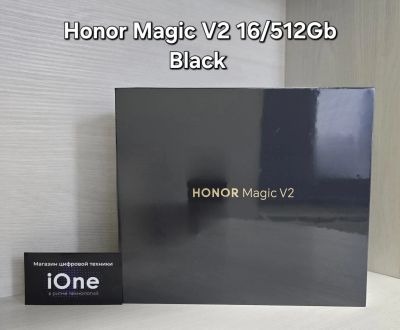 Лот: 25371043. Фото: 1. Honor Magic V2 16/512Gb Black... Смартфоны