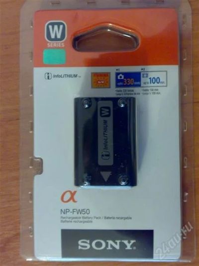 Лот: 1588644. Фото: 1. Аккумулятор NP-FW50 Sony. Аккумуляторы, зарядные