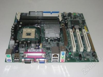 Лот: 594119. Фото: 1. Сист.плата Intel D865GLC + проц... Материнские платы