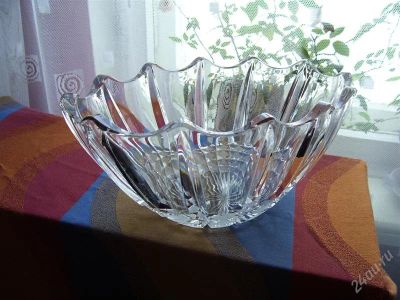 Лот: 2435677. Фото: 1. Ваза хрустальная. Другое (посуда, кухонная утварь)