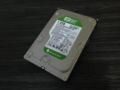 Лот: 3337967. Фото: 1. Жесткий диск SATA-II 1,5 Tb Western... Жёсткие диски (HDD)