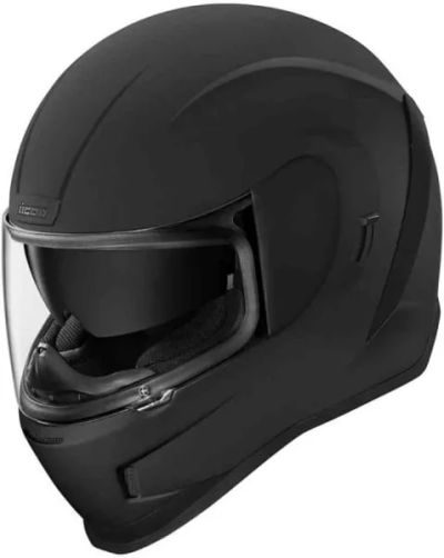 Лот: 20625258. Фото: 1. Шлем ICON Airframe Rub Black. Сноуборды