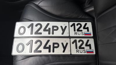 Лот: 25857748. Фото: 1. Продам гос.номер О 124 РУ 124. Госномера