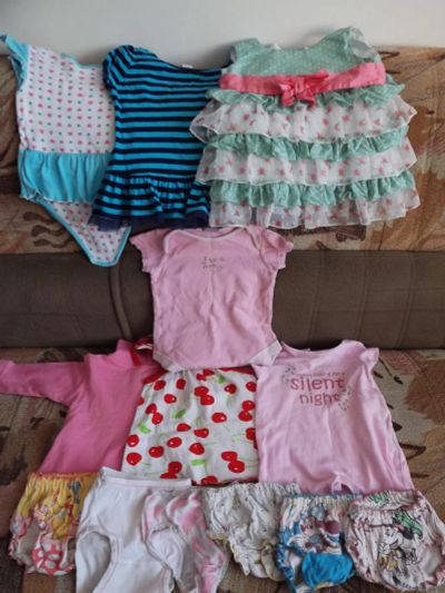 Лот: 6707395. Фото: 1. одежда на девочку (с полу года... Платья, сарафаны