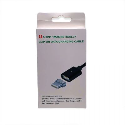 Лот: 22147443. Фото: 1. MAGNETIC CABLE G5 Type-C. Дата-кабели, переходники
