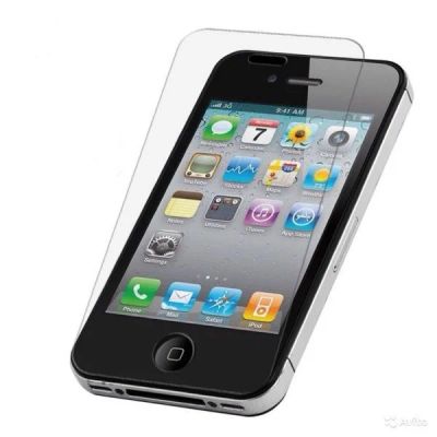 Лот: 4534685. Фото: 1. Защитное стекло на экран для Apple... Защитные стёкла, защитные плёнки