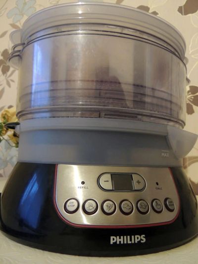 Лот: 4085235. Фото: 1. Пароварка Philips HD9140. Кухонная