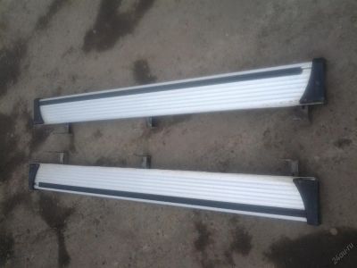 Лот: 5593142. Фото: 1. Пороги RAV-4. Детали тюнинга