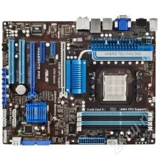 Лот: 1090989. Фото: 1. ASUS Socket-AM3 M4A89GTD PRO AMD890GX... Материнские платы
