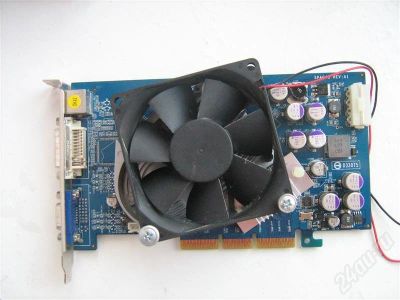 Лот: 249615. Фото: 1. agp 6600 gt нерабочая. Видеокарты