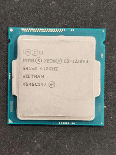Лот: 19978559. Фото: 1. Процессор Intel Xeon E3-1220 V3... Процессоры