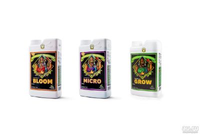 Лот: 18218147. Фото: 1. Advanced Nutrients Grow+Bloom... Грунты, удобрения