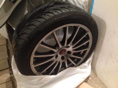 Лот: 6136286. Фото: 1. диски с шинами на Audi A4 (b8... Шины на дисках