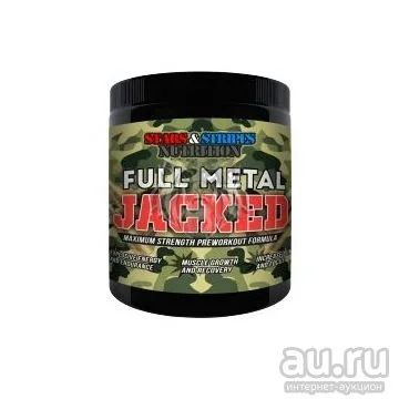 Лот: 9623563. Фото: 1. Full Metal Jacked 30 порций SSN... Спортивное питание, витамины