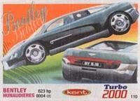 Лот: 3012065. Фото: 1. Вкладыши TURBO 2000 (серия 71-140... Наклейки, карточки, вкладыши
