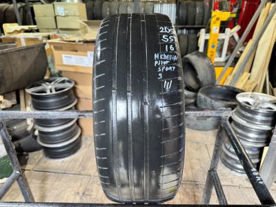Лот: 25398356. Фото: 1. (1шт) 205-55-16 Michelin Pilot... Шины