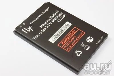 Лот: 12996931. Фото: 1. Акб Fly iQ4411 BL4025 (3000 mAh... Аккумуляторы