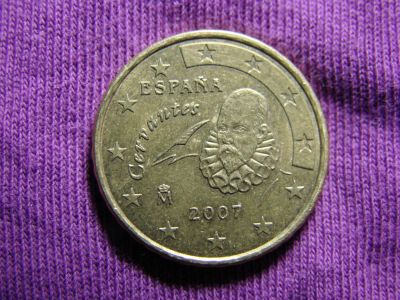 Лот: 8309781. Фото: 1. 10 евроцентов 2007 год, Испания... Европа