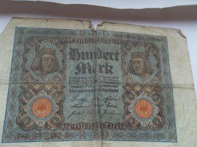 Лот: 8407995. Фото: 1. Германия 100 марок 1920. Германия и Австрия