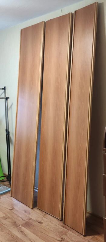 Лот: 24696382. Фото: 1. Три двери (полотна)от встроенного... Шкафы, шкафы-купе