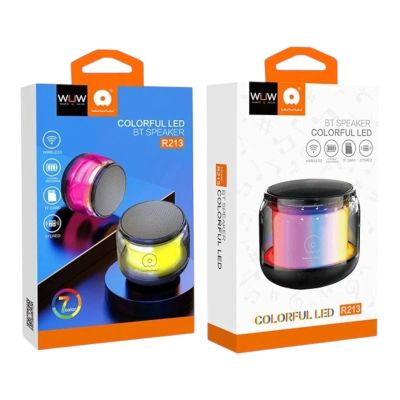 Лот: 25794816. Фото: 1. ПОРТАТИВНАЯ КОЛОНКА WUW R213+LED... Портативные, беспроводные колонки