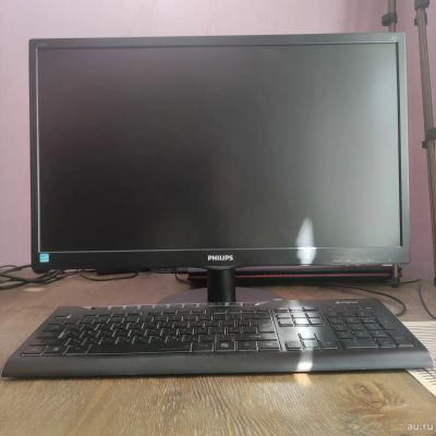 Лот: 17522073. Фото: 1. Монитор Philips 243v5l 243. 24... ЖК-мониторы