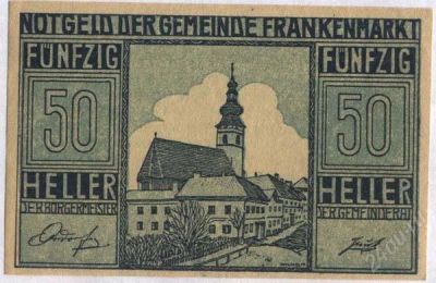Лот: 1414840. Фото: 1. Австрия. Нотгельд. 50 геллер 1921г... Германия и Австрия