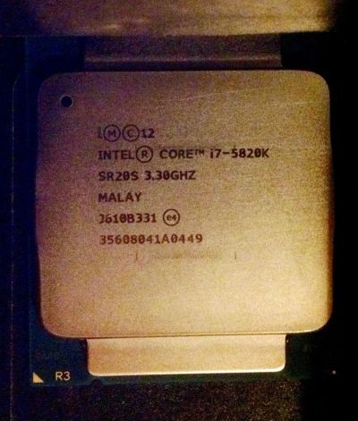 Лот: 10336293. Фото: 1. Процессор CPU Intel Core i7-5820K... Процессоры