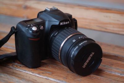 Лот: 5948558. Фото: 1. Nikon D50 body+сумка. Цифровые зеркальные
