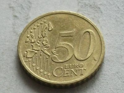 Лот: 10321197. Фото: 1. Монета 50 евроцент Германия 2002... Германия и Австрия