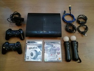 Лот: 10728666. Фото: 1. Sony PlayStation 3 (PS3) (500GB... Игровые приставки, консоли