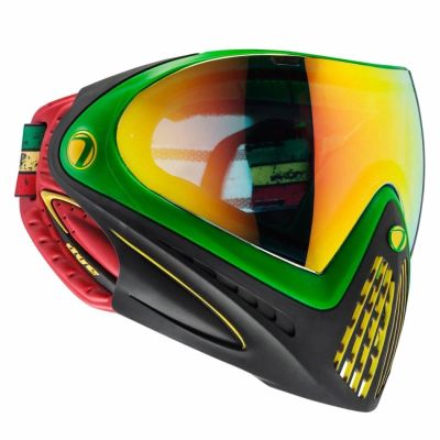 Лот: 10683097. Фото: 1. пейнтбольная маска DYE-I4 RASTA. Пейнтбол, страйкбол