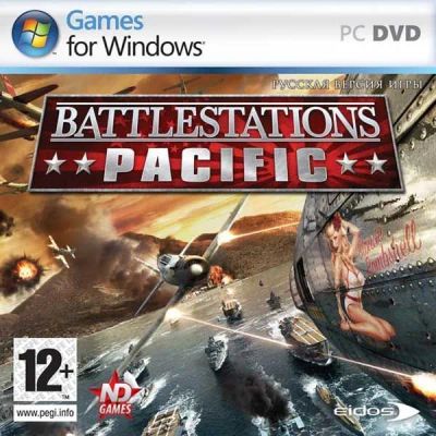 Лот: 22148913. Фото: 1. BattleStations. Pacific =DVD=. Игры для ПК
