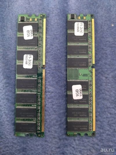 Лот: 17906220. Фото: 1. Память Hynix ddr1 pc3200 400Mhz... Оперативная память