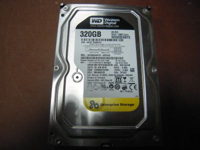 Лот: 12847057. Фото: 1. Жесткий диск HDD 320gb WD RE3... Жёсткие диски