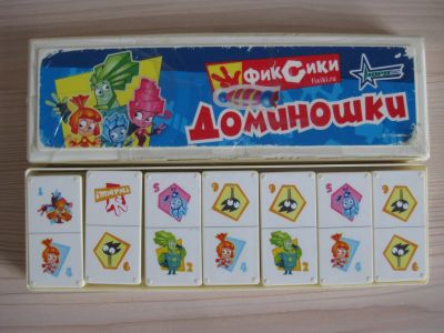 Лот: 18576904. Фото: 1. Домино Нордпласт Фиксики. Детские настольные игры