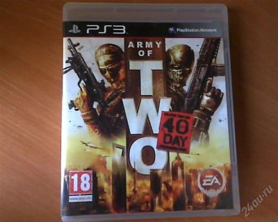Лот: 2828167. Фото: 1. Army of Two: The 40th Day PS3... Игры для консолей