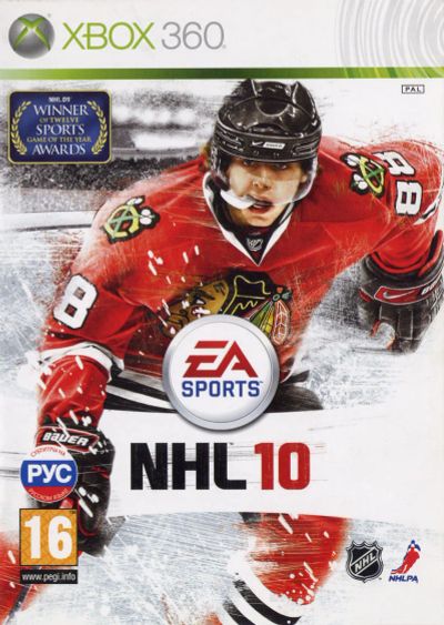 Лот: 11789691. Фото: 1. NHL 10 Xbox 360. Игры для консолей