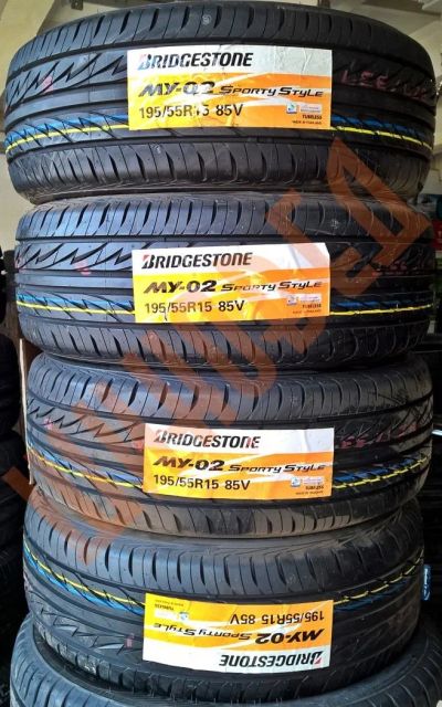 Лот: 7258336. Фото: 1. Шины 195/55 R 15 Bridgestone MY02... Шины